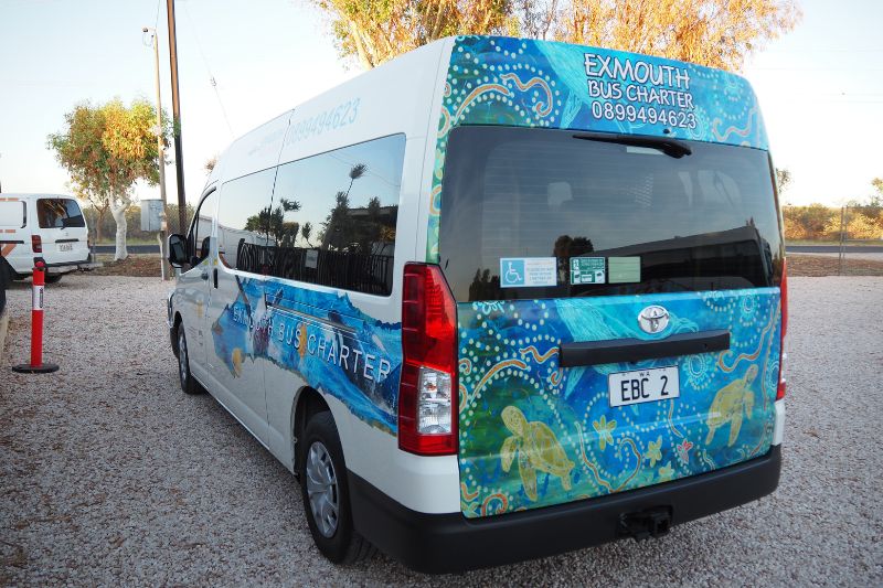Exmouth Bus Charters Wheelchair Accessible Van